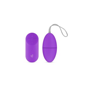 Vibrating Egg With Remote Control Black