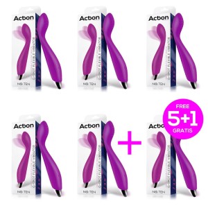 Pack 5+1 No. Ten Hiper-flexible G-spot Vibe