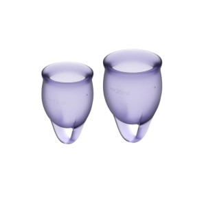 Feel Confident Menstrual Cup Lilla Pack Of 2