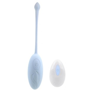 Vibrating Egg With Remote Control Blue