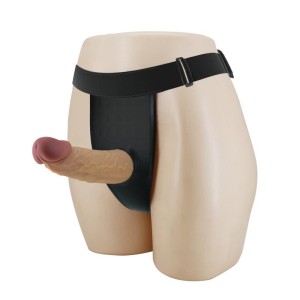 Houston Strap-on Harness With Hollow Dildo