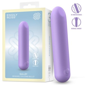 Sulley Vibrating Bullet Liquid Silicone Unibody Bendable Usb