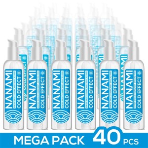 Pack De 40 Water Based Lubricant Cold Effect 150 Ml