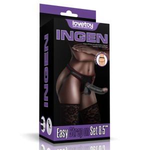 Adjustable Strap On With Dildo 8.5