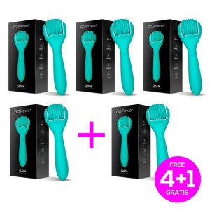 Pack 4+1 Gaya Dual Function Wand Massager Sub Silicone