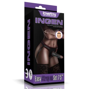 Adjustable Strap On With Dildo 7.5
