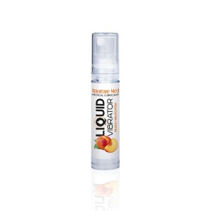 Liquid Vibrator Waterbase Peach 10 Ml