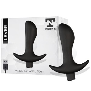 Lever Anal Plug With Vibration Usb Silicone