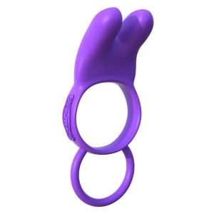 Fantasy C-ringz Twin Teazer Rabbit Ring Purple