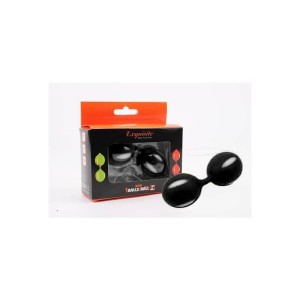 Ben Wa Balls Silicone 10.3 Cm Black