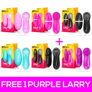 Pack Promo 5+1 Vibrating Eggs Remote Control