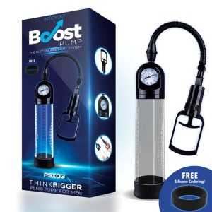 Manual Penis Pump With Valve Psx03 Crystal
