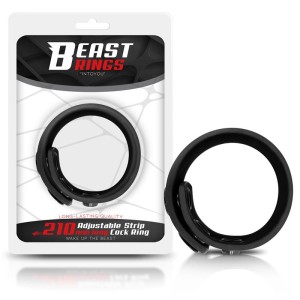 Solid Silicone Adjustable Strip Cock Ring 15-21 Cm
