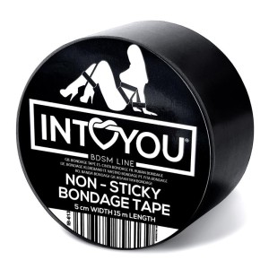 Bondage Tape Non-sticky Black 15 Meters