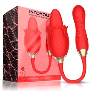 Clitoris Stimulator With Vibrating Tongue And Swinging/oscillating Movement