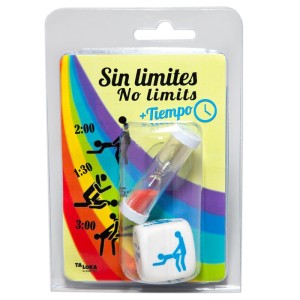 Posture Dice Set And An Hourglass
