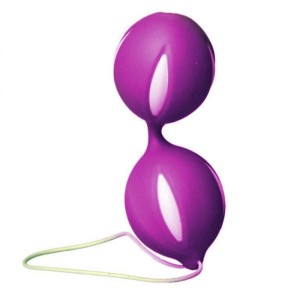 Ben Wa Orgasm Balls Purple 10 X 3.7 Cm