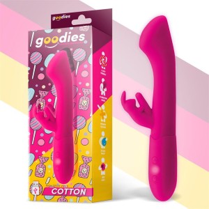 Cotton G-spot And Rabbit Vibe Usb Silicone Fuchsia