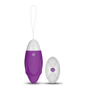 Vibrating Egg Ijoy Remote Control Usb Purple
