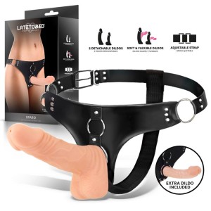 Sparo Detachable Strap-on With 2 Dildo Realistic