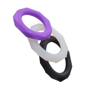 Fantasy C-ringz Silicone Designer Stamina Set Purple
