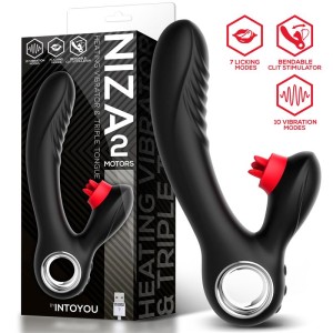 Niza Vibe With Heating And Clitoris Triple Tongue