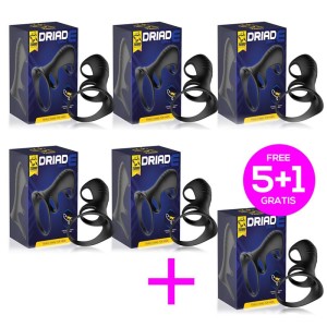 Pack 5+1 Driade Triple Ring For Men