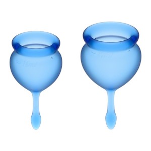 Feel Good Menstrual Cup Dark Blue Pack Of 2