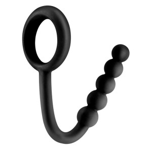 Fetish Fantasy Elite Ball Cinch With Anal Bead Black