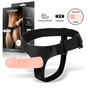 Atoor Detachable Strap-on With Hollow Dildo, Vibration And Remote Control