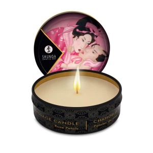 Shunga Mini Candle For Massage Rose