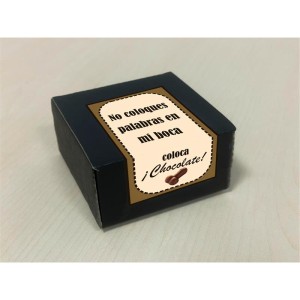Box With 8 Penis-shaped Pure Chocolates