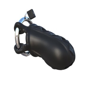 Fantasy C-ringz Extreme Silicone Cock Blocker Black