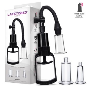 Dupper Clitoris And Nipple Manual Pump 3 Cups