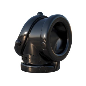 Fantasy C-ringz Rock Hard Cock Pipe Black
