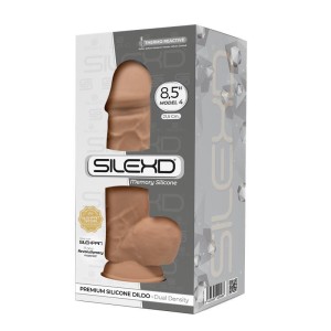 Dual Density Dildo Mod 4 8.5 Caramel