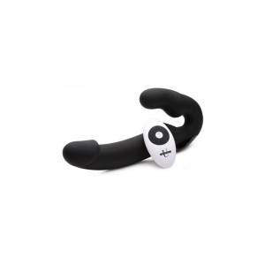 Urge Strapless Strap-on Vibrator Black