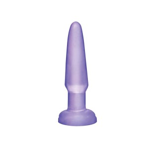 Basix Rubber Works  Butt Plug Beginners Colour Purple