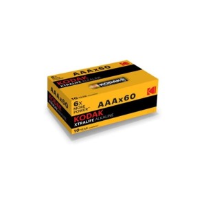 Alkaline Xtralife Aaa Lr3 Batteries Box Of 60
