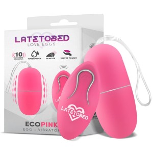 Ecopink Vibrating Egg With Remote Control