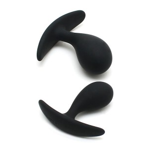 Set Of 2 Anatomic Butt Plug Copenhagen Black