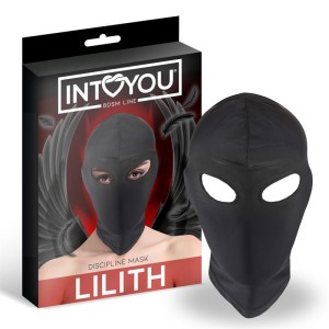 Lilith Incognito Mask With Opening In The Eyes Black