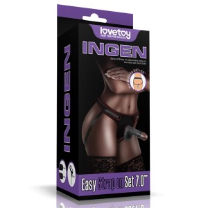 Adjustable Strap On With Dildo 7.0