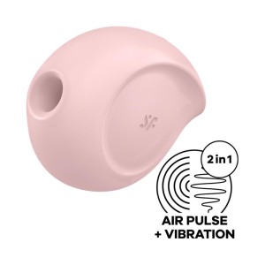 Sugar Rush Clitoris Sucker And Vibe Pink