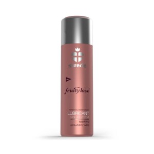 Fruity Love Lubricant Sparkling Strawberry Wine 50 Ml