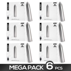 Pack Of 6 Sunny Vibrating Bullet Usb