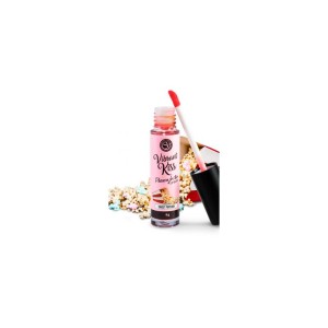 Lip Gloss Vibrant Kiss Flavor Sweet Popcorn