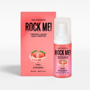 Rock Me! Liquid Vibrator Strawberry 20 Ml