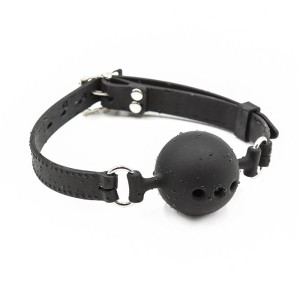 Silicone Breathable Ball Gags 4,5 Cm Size M Black