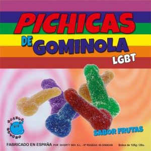 Gummy Box Pennis Fruit Flavor Lgbtq+